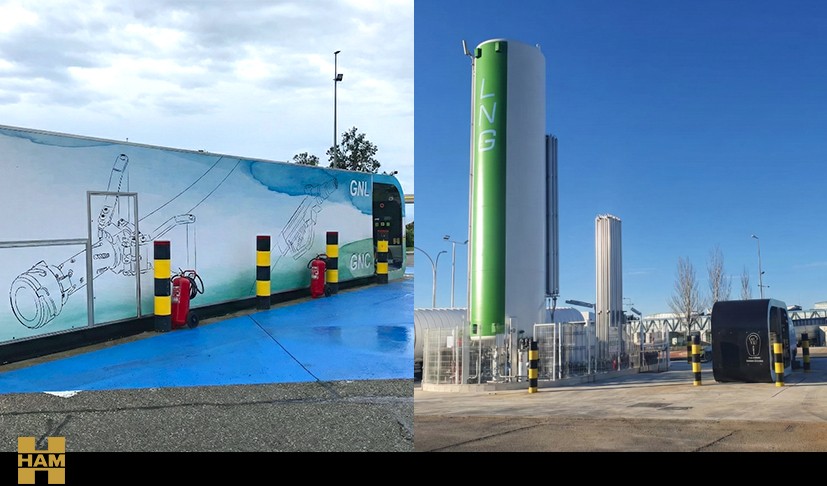 Estaciones de servicio con biometano HAM dic 2025